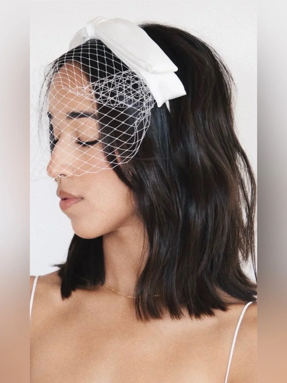 Kristin Ess Hair Veil Headband- NIB